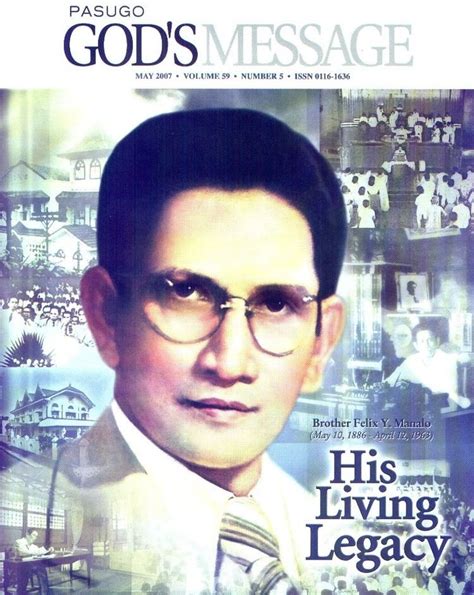 Felix Y. Manalo: From Taguig to top three religion .